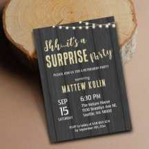 Rustieke Lantaarn Foto Pensioen Verrassingsfeest