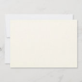 Rustieke lantaarnpaal huis verwarming uitnodiging (Achterkant)