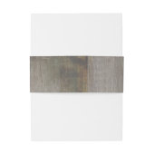 Rustieke lantaarnverlichting uitnodigingen wikkel (Achterkant Voorbeeld)