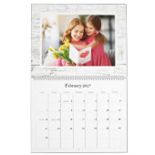 Rustieke Laurel Krans Greenery Custom 2024 Foto Kalender (Feb 2027)