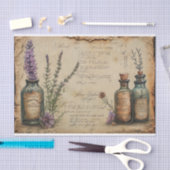  rustieke lavendel apotheek decoupage tissuepapier (Craft)