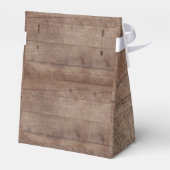 Rustieke Lavendel Bloemen Baby shower Favor Box Bedankdoosjes (Achterkant)