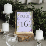 Rustieke Lavendel Sage Wildflowers Lavendel Weddin Kaart<br><div class="desc">Introductie van ons prachtige rustieke trouwprogramma, gemaakt om de essentie van uw speciale dag vast te leggen met zijn betoverende ontwerp. Afbeelding een zacht lavendeldecor en zet een serene en romantische toon voor uw feest. Het ontwerp is versierd met een delicaat lijst van etherische wilde bloemen in tinten van paarse,...</div>