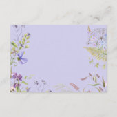 Rustieke Lavendel & Salie Wildbloemen Lavendel Informatiekaartje (Achterkant)