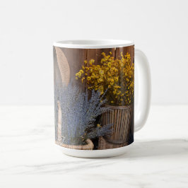 Rustieke Lavendoelst Koffiemok