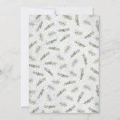 Rustieke lelijke trui kerstfeest kaart (Achterkant)