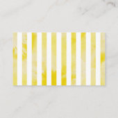 Rustieke Lemon Baby shower Luier Raffle Ticket Informatiekaartje (Achterkant)