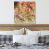 Rustieke Libelle Droom Canvas Afdruk (Insitu (Slaapkamer))