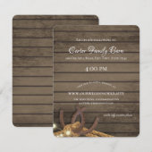 Rustieke lichten en hoefijzers details kaart (Voorkant / Achterkant)