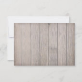 Rustieke Lichten - RSVP Menu Kaart (Achterkant)