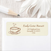 Rustieke liefde is het brouwen van koffie Birdal S Etiket (Insitu)