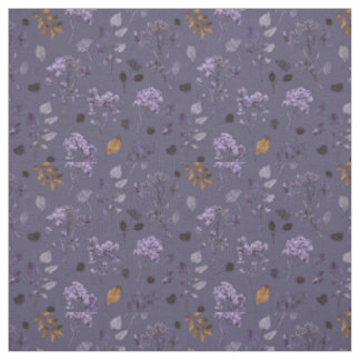 Rustieke lila botanische bloemrijke vintage boho b stof