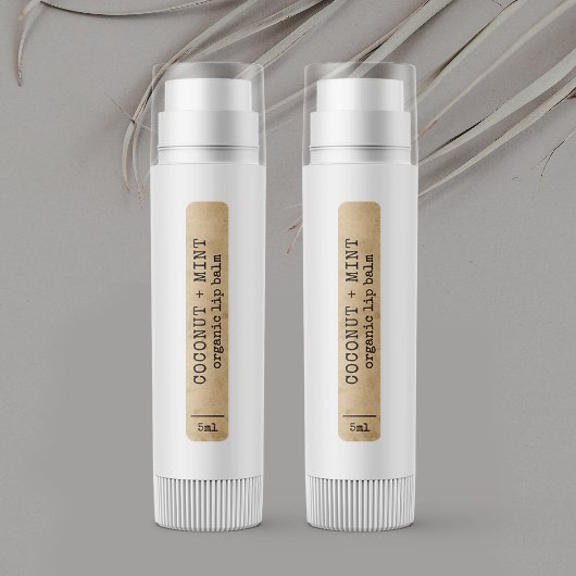 Rustieke  Lipstick Lip Gloss Tube Waterdicht Labels