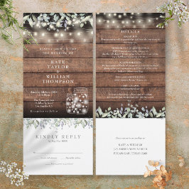 Rustieke Lofwerk Metselwerkpotten All-in-One Trouw Kaart