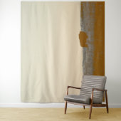 Rustieke Lone Buffalo foto van de Badlands Wandkleed (In situ)