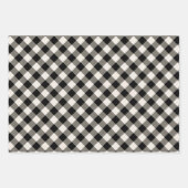 Rustieke Lumberjack Plaid Vakantie Inpakpapier Vel (Voorkant 2)