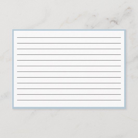 Rustieke madeliefjes & blauw bloemig Vrijgezellenf Informatiekaartje (Achterkant)