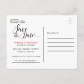 Rustieke Madeliefjes Bloemen Metselwerk Pot Save t Aankondigingskaart (Achterkant)