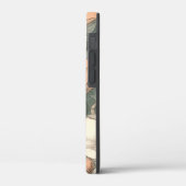 Rustieke Magnolia's Geschilderde Naam Bloem Botani Case-Mate iPhone Case (Achterkant / Links)