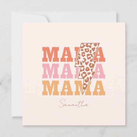 Rustieke "mama" herhaling (Voorkant)