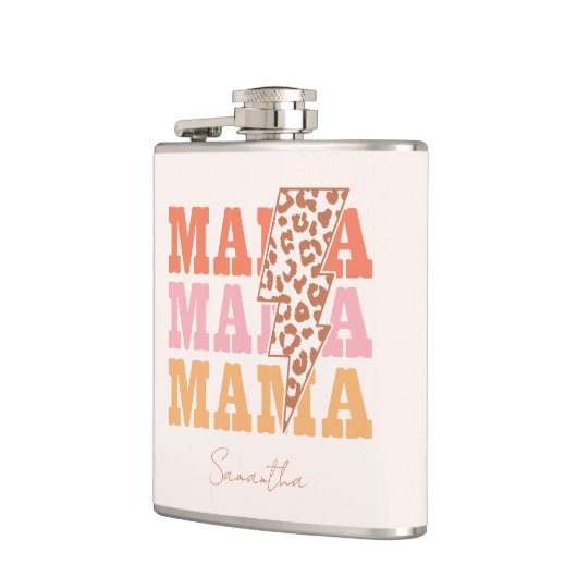 Rustieke "mama" herhaling heupfles (Links)