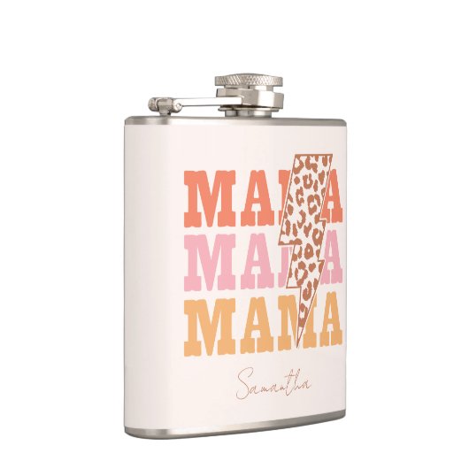 Rustieke "mama" herhaling heupfles (Rechts)