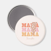 Rustieke "mama" herhaling magneet (Voorkant / Achterkant)