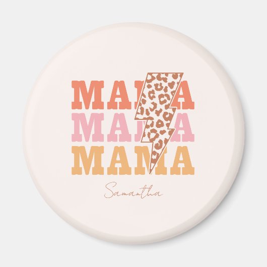Rustieke "mama" herhaling magneet (Voorkant)