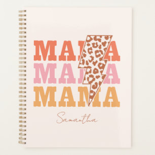 Rustieke "mama" herhaling planner