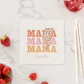 Rustieke "mama" herhaling servet (Insitu)