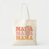 Rustieke "mama" herhaling tote bag (Voorkant)