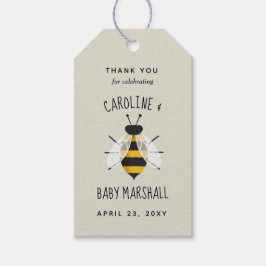 Rustieke Mama naar Bee Baby shower Favor Cadeau La Cadeaulabel