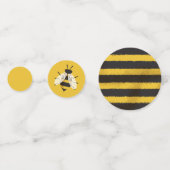 Rustieke Mama naar Bee Baby shower tafel Confetti (Voorkanten)