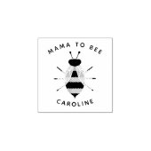 Rustieke Mama naar Bee Custom Rubber Craft Stamp Rubberstempel (Afrduk)