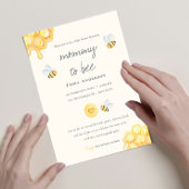 Rustieke mama om Baby shower te zijn Kaart