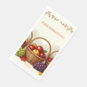 Rustieke mand van appels Vriendschapsgeschenk Papi Servet (Hoek)