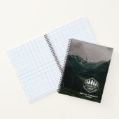 Rustieke mannelijke Forest Mountains buiten Notitieboek (Binnen)