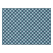 Rustieke marine en Blue Buffalo Plaid Tafelkleed (Voorkant (Horizontaal))