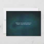 Rustieke Mason Jar & Fireflies VRIJGEZELLENFEEST I Kaart (Achterkant)