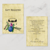 rustieke mason jar Gift register Kaarten (Voorkant / Achterkant)