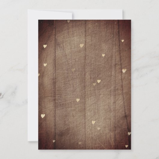 Rustieke Mason Jar Light Ik doe BBQ Verlovingsfees Kaart (Achterkant)