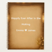 Rustieke Mason Jar & String Lights Wedding Planner (Voorkant)