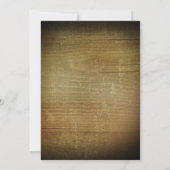 Rustieke Mason Jars en Lichten Verlovingsfeest Kaart (Achterkant)