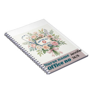 Rustieke medische wanddecoratie – Gele botanische Notitieboek