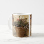 Rustieke mediterrane cactussen Plant potten Mok (Voorkant links)