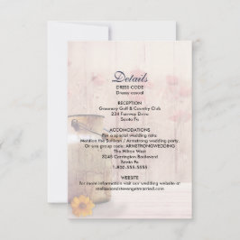 Rustieke Melk Kan Land Bruiloft Details Behuizing Kaart