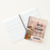 Rustieke Melk Kan Land Bruiloft Gastenboek Notitieboek (Binnen)