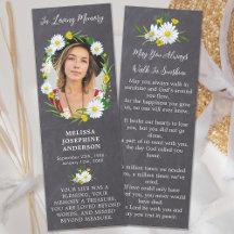 Rustieke Memorial Foto Bloemen Begrafenis Gebed Ka