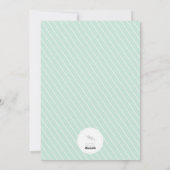 Rustieke met de hand getekende blauwe Joy-calligra Feestdagenkaart (Achterkant)