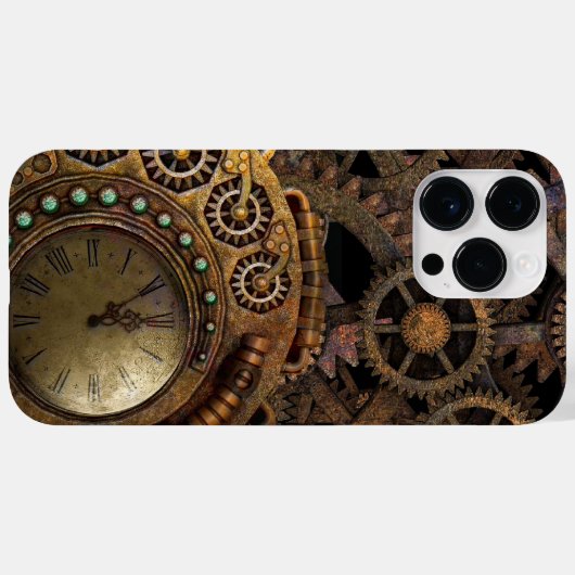  rustieke Metal Industrial Gear Steampunk Case-Mate iPhone Case (Achterkant (horizontaal))